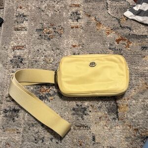 Tory Burch Yellow Crossbody Camera Bag